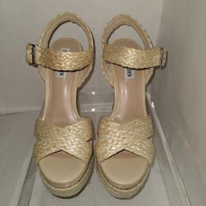 Steve Madden Maven wedge sandals.